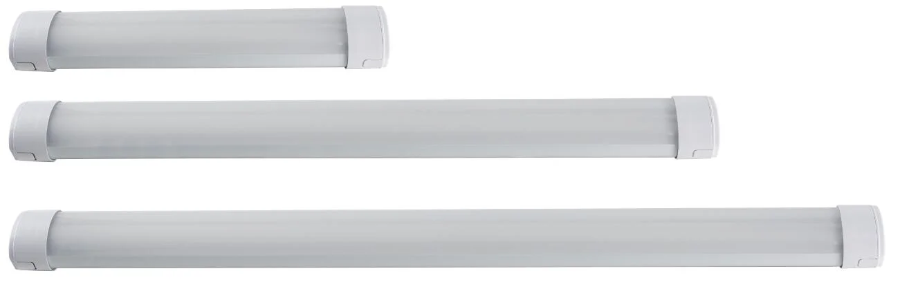 4FT 50W 100lm 130lm 150lm Smart Triproof LED Linear Lighting with Emergency IP66 IP69K