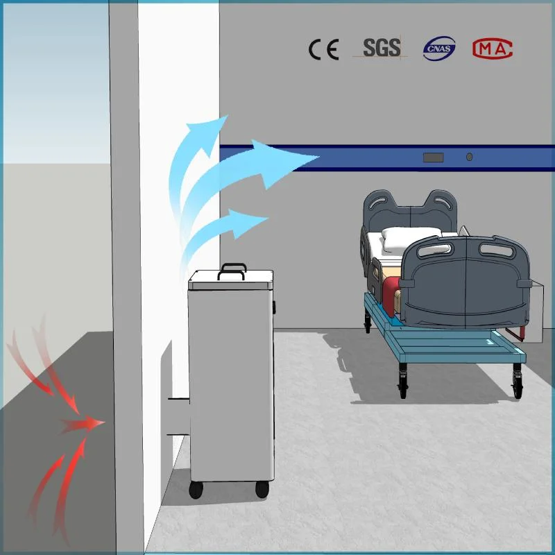 Exhaust Air Filtration Isolation System for Healthcare and Nursing Home Facilities