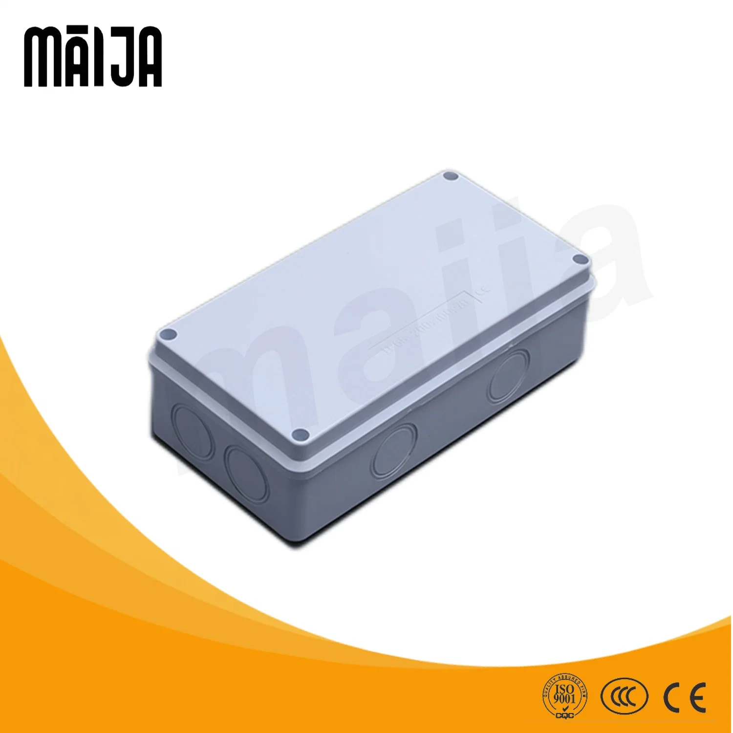 Waterproof Plastic Outdoor Cable TV Junction Box High Precision Waterproof Electrical Junction Box Without Stopper