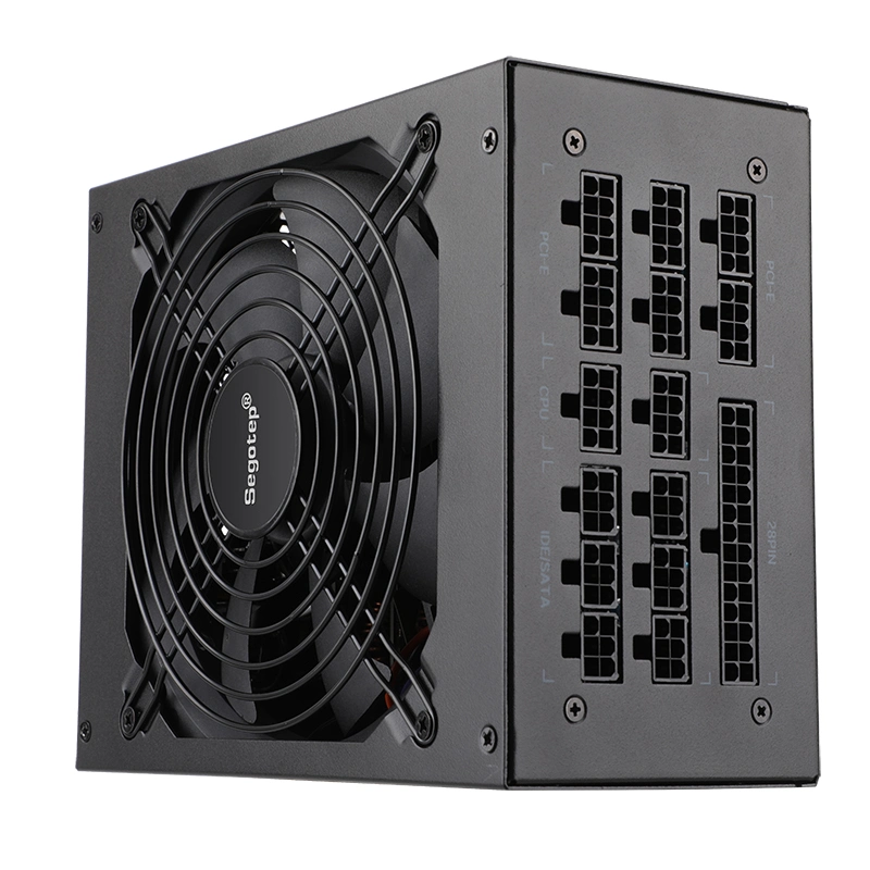 OEM-Manufacturer-Thickened DC Cable and Big Current Gold-Plated Terminals-1000W Modular 80 Plus Gold Gaming Computer Power Supply