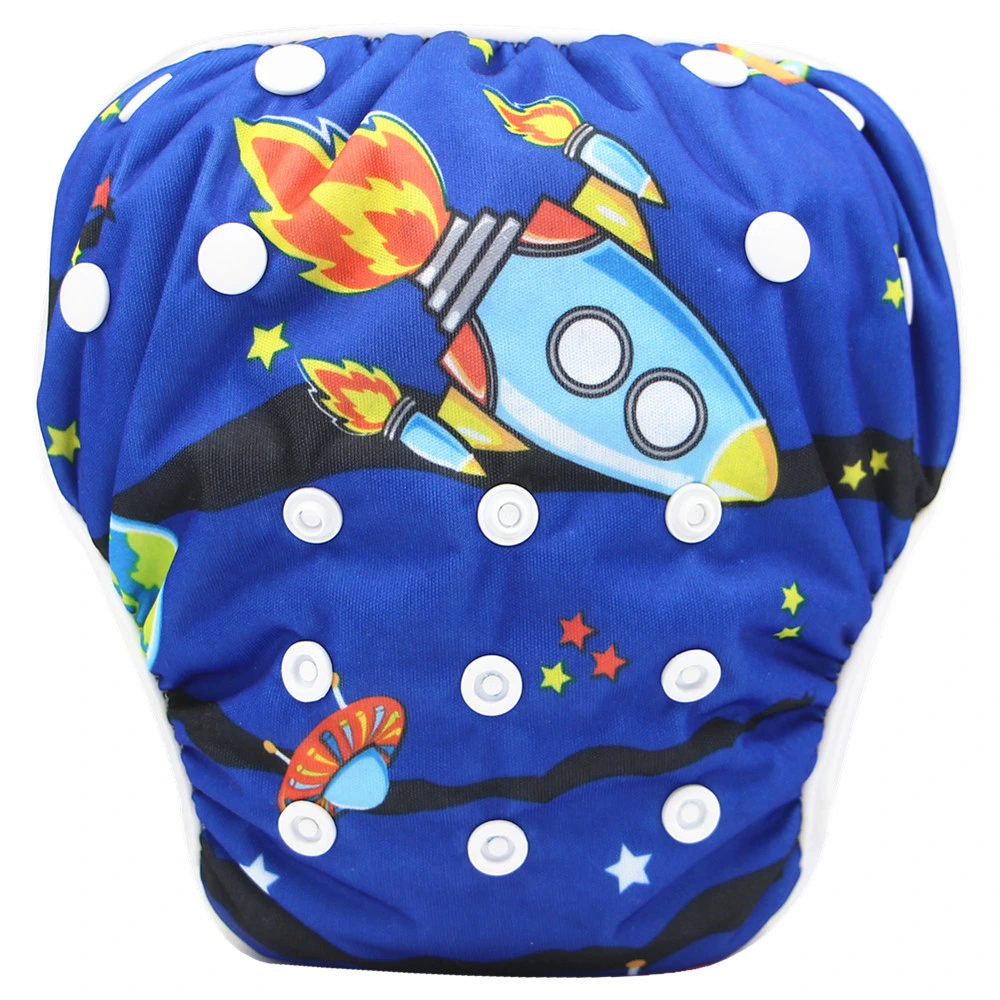 OEM Bebés reutilizables de alta calidad/Niño pequeño o niña absorbente ropa de playa impermeable ropa de natación S, M, L pañal de baño para la playa de Sande y piscina