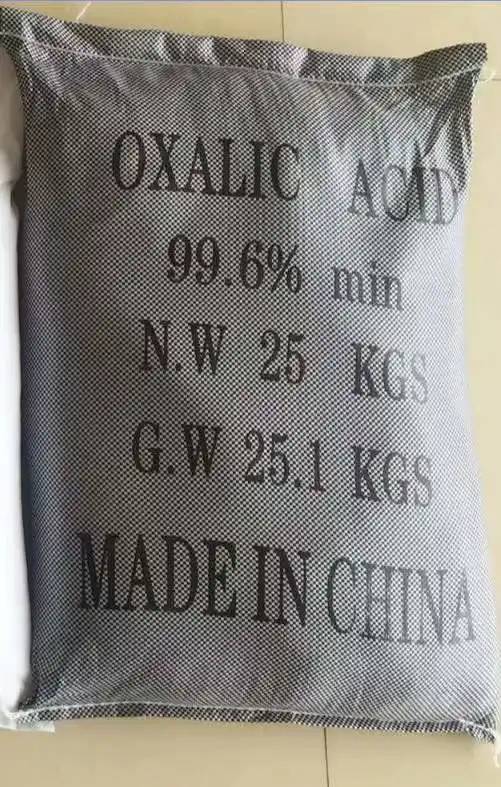 China Manufacturer Supply Industry Grade Oxalic Acid H2c2o4 99.6% 144-62-7