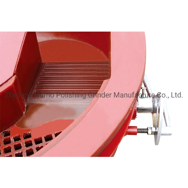 U Shape Bowl with Separating Unit Vibratory Machine Vibratory Polishing Machine 400L