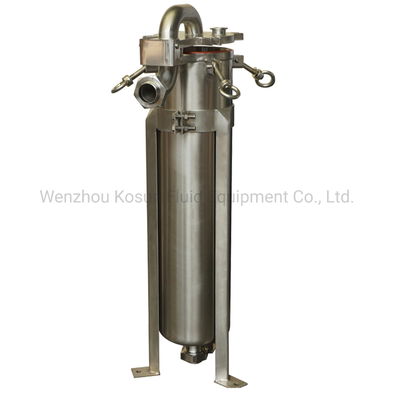 Stainless Steel Filter Bag Housing with Pump