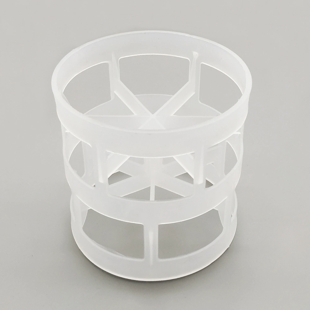 25mm Cooling Tower Packing PP PVC PE Plastic Pall Ring