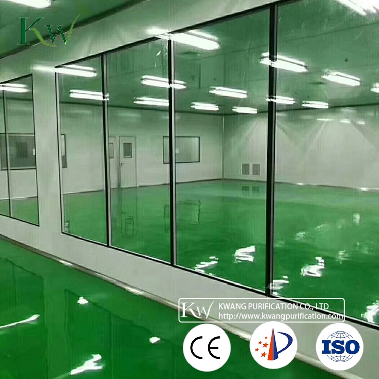 Double Layer Hollow Glass Window for Pharmaceutical Clean Room with CE Certification