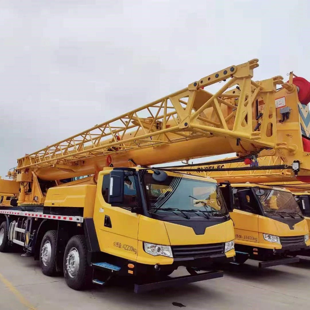 China Export Qy50kd Crane Excellent Road adaptabilidade 50 toneladas camião Guindaste