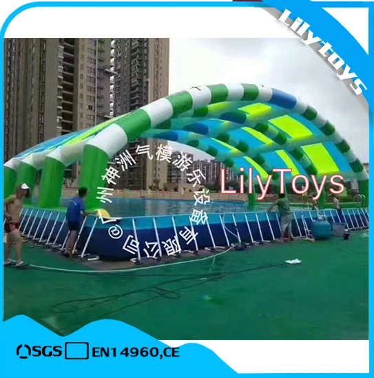 Above Ground Family Party Ultra Frame Pool Set Swimming Pool Metal Frame