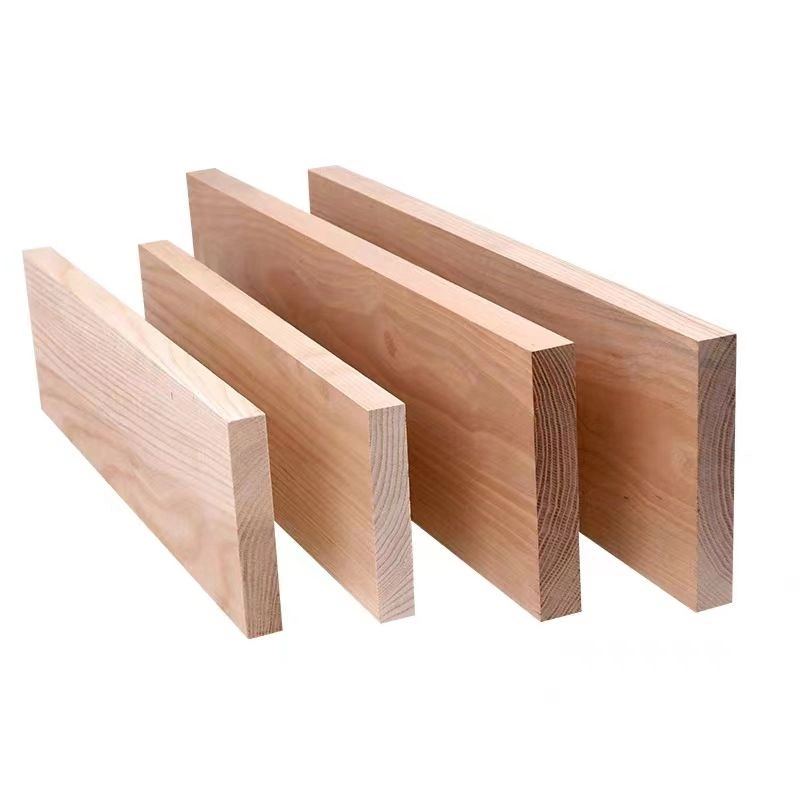 Ash Wood Solid Planks Wood Square Table Board Divider Laminate DIY Carved Board Logs Custom Polished Wood Square