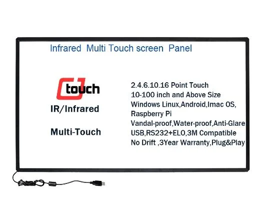 48 Inch LCD Advertising Kiosk Tablet Infrared IR Touch Screen