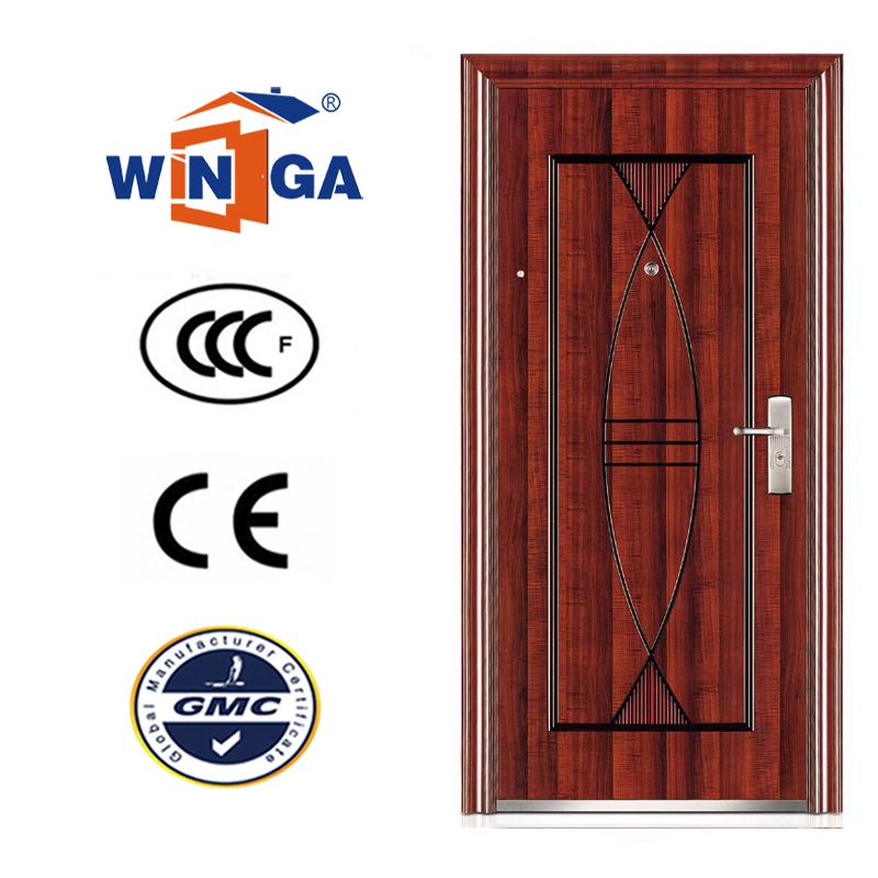 Building Project House High Quality Exterior Steel Fireproof Door (W-S-140)