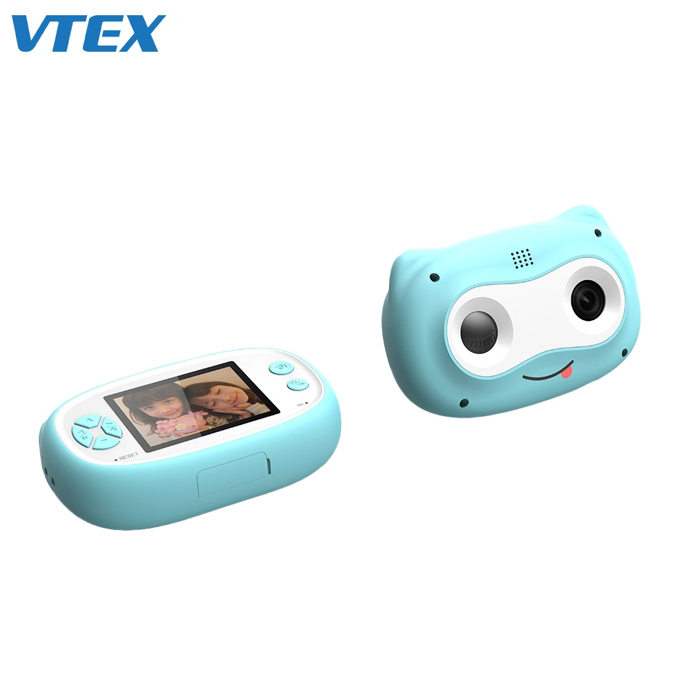 Camera Instant Print Mini Two Lens Video Kids Game Toys Camera