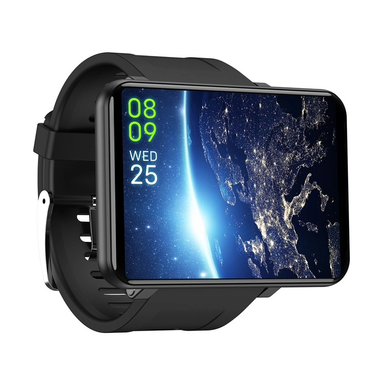 Bateria grande Uniwa Dm100 de 2.86 polegadas IPS com ecrã tátil de 2700 mAh Telefone Smart Watch 4G Fashion Sport com relógio inteligente