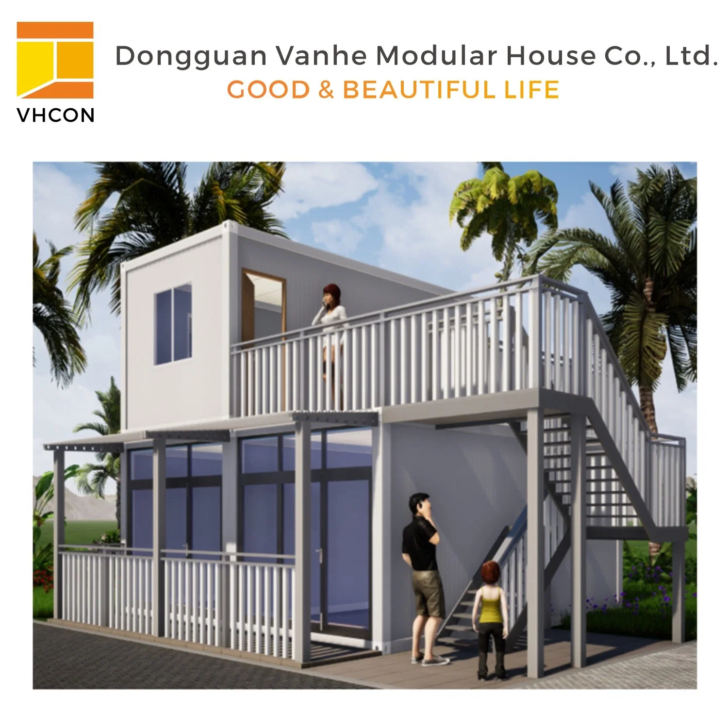 Custom 20/40FT Expandable Prefab Prefabricated Modular Living Portable Container House Office Container
