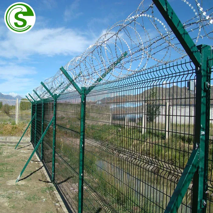 Home Outdoor Metal Steel Recinzione Vallas Zaun Garden Fence Panels Iron Wire Mesh