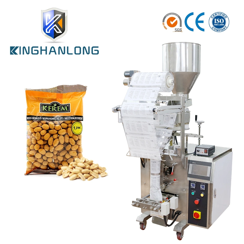 Cost-Effective Automatic Peanut Beans/Cashew Nut Granule Form Fill Seal Wrapping Flow Packaging Packing Filling Sealing Machine