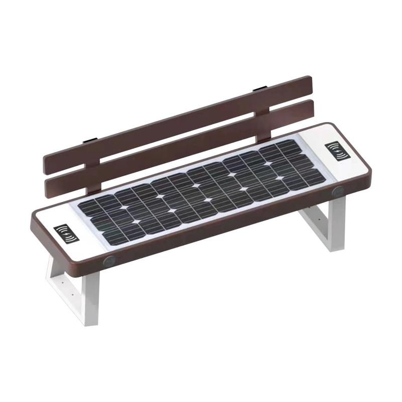 Energía solar Mesa de Juegos al aire libre Parque Benches Smart Charging Teléfono Muebles de calle para la Comunidad Jardín