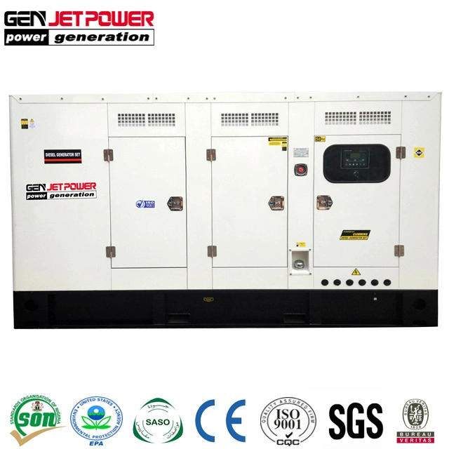 Generador de combustible sin combustible de Genset Diesel trifásico 150kVA 120kW silencioso Generador