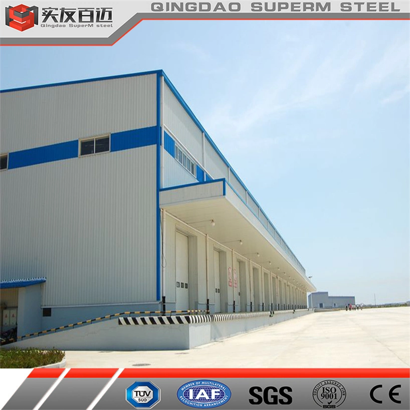 Customized Prefabricated Steel Building Wind Resistant Metal Steel Garage/Multi-Storeys Storage Warehouse/Workshop Building Offices