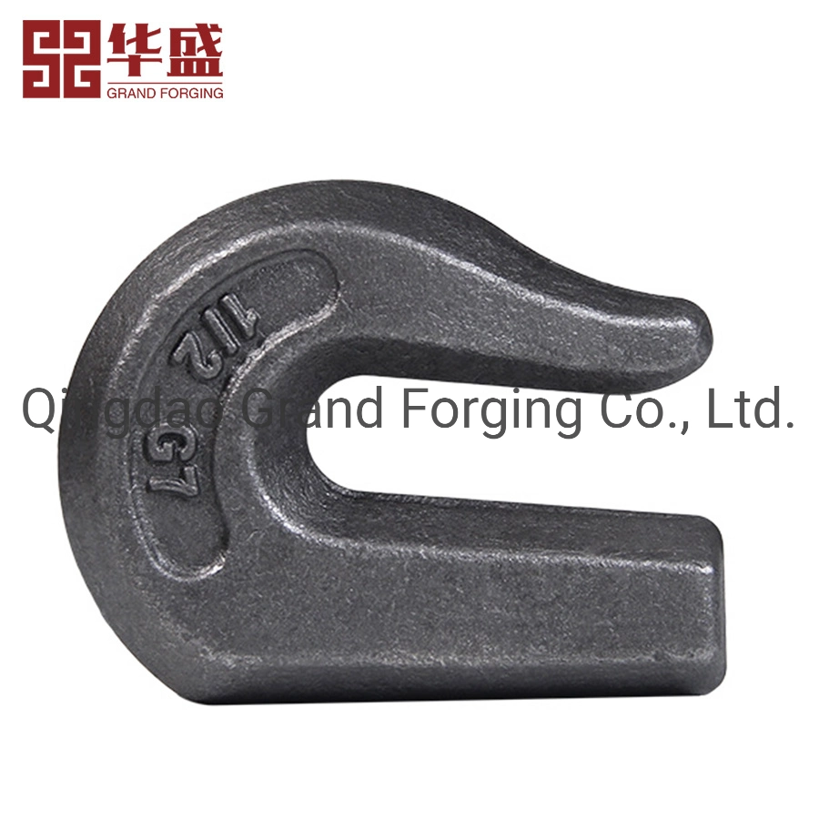 Us Type Alloy Steel Drop Forged G70 Auto Part Weld Chain Hook for Lifting