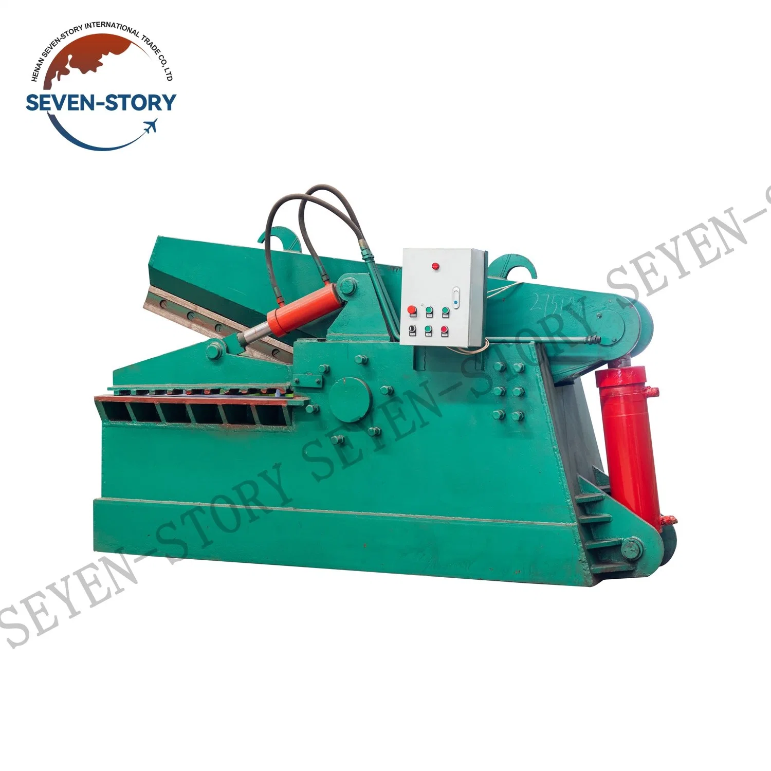 Hydraulic Crocodile Scissors, Alligator Shearing Machine for Metal Sheet Pipe Bar Cutting