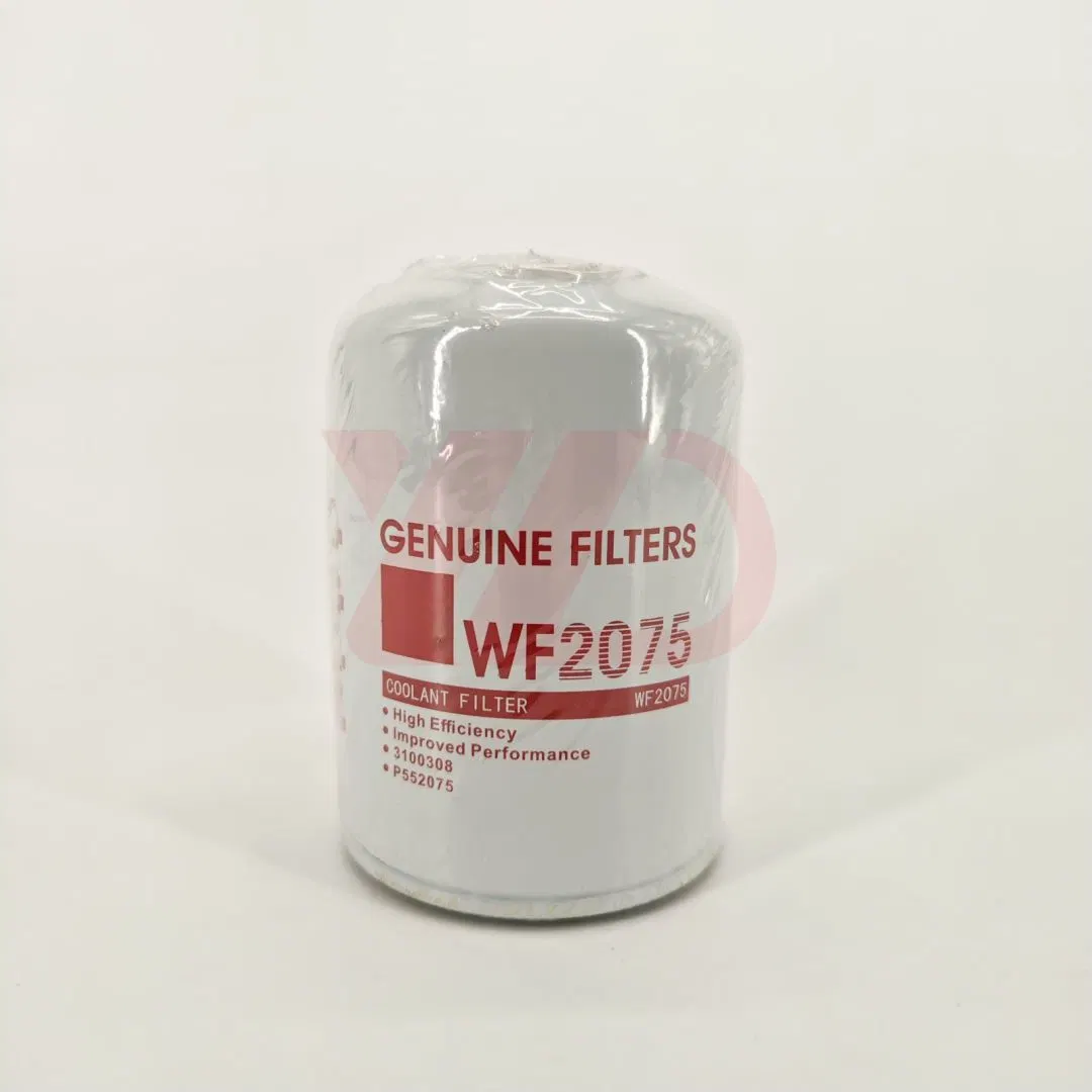 Wf2075 высокопроизводительный водяной фильтр охлаждающей жидкости для механического дизельного двигателя Детали
