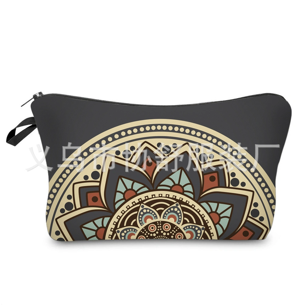 Mandala Collection Makeup Bag Printed Floral