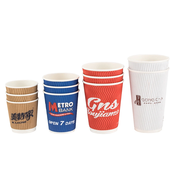 Water-Based Coating Paper Cups Printing Double Wall Paper Cup