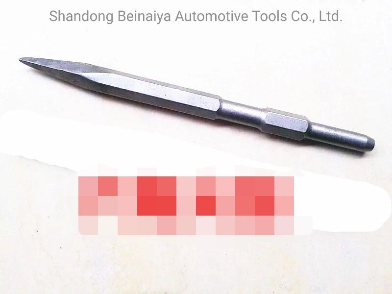 Electric Chisel Series One End Is Flat or Pointed Diameter of The Other End of The Drill Is 12.5mm and 17mm with Bny Brand Use for Repairing Tools