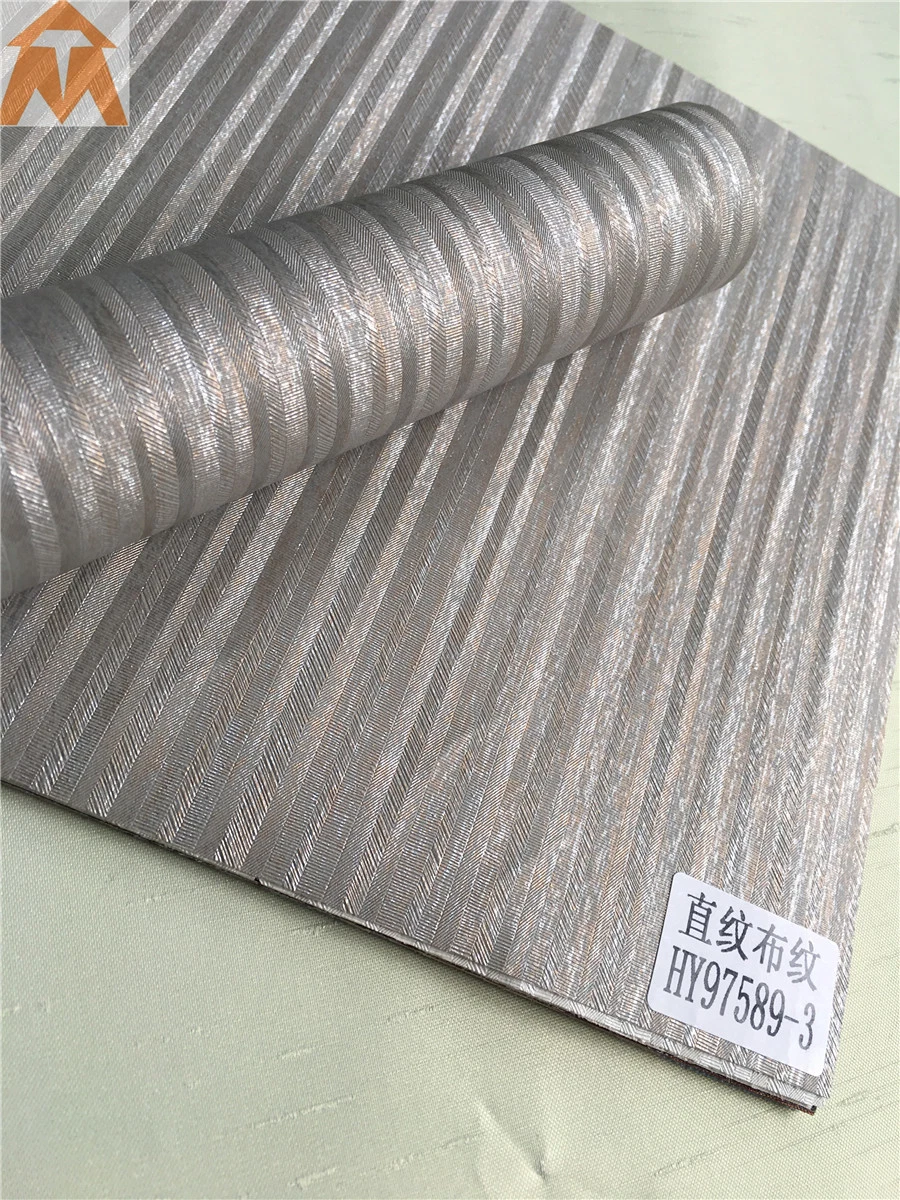 Fabric Design Decorative PVC Sheet for PS PVC MDF Film