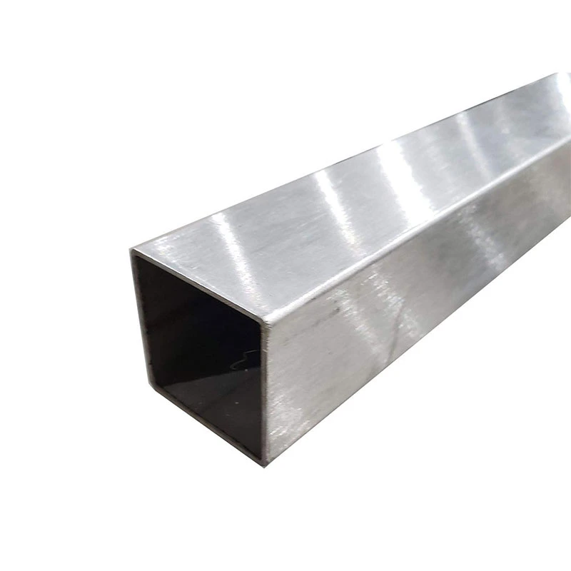 SUS ASTM A270 A554 SS304 430 440 1.4301 30408 316L 317L 347H Cold Rolled Polish Galvanized Stainless Steel Square Pipe Tube Building Material Steel Structure