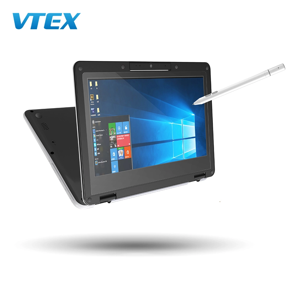 OEM Brand 11.6 Inch Yoga 2 in 1 Education Laptop Gemini Lake 360 Degree Flip Touch Screen Notebook Computer