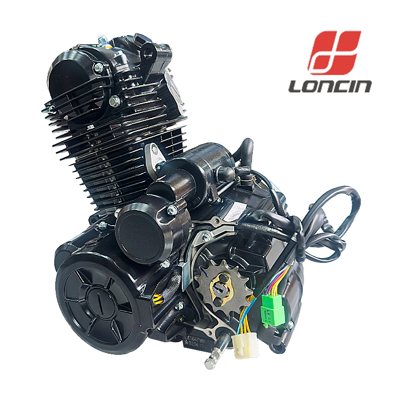 Venta de fábrica Loncin 250cc Motor 4 tiempos Motor de ciclo de Motor refrigerado por aire Re250 para Moto de tierra