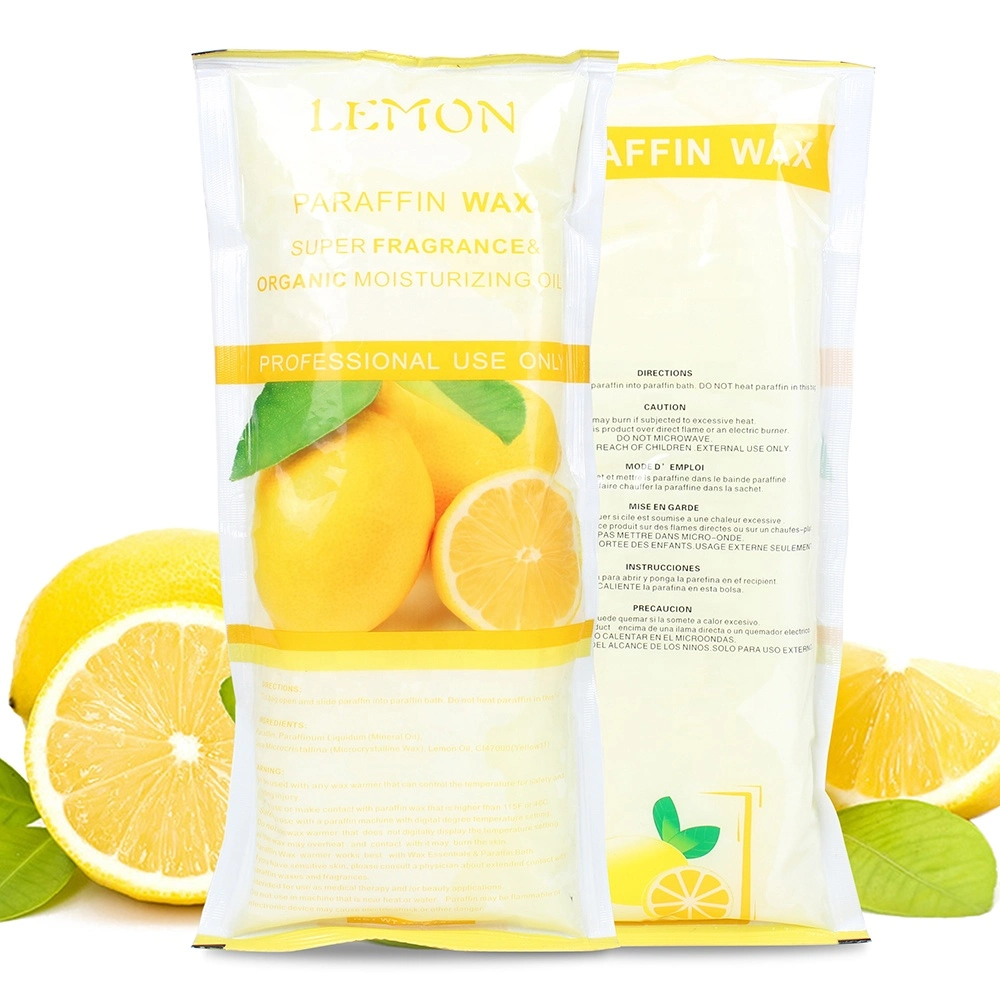 Wholesale Beauty Paraffin Wax SPA Bath Salon Beauty for Sale Lemon for Skin Care Hand and Feet