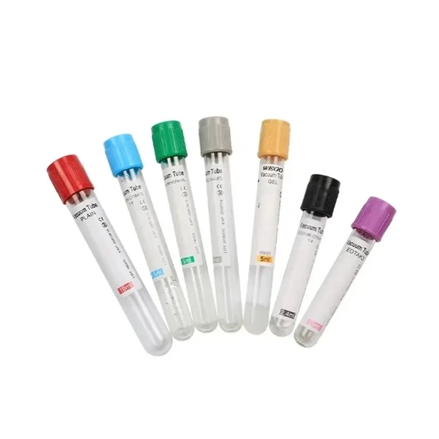 Micro Blood Collection Tube Microtainer Tube with Red Yellow Green Purple Top 0.25ml/0.5ml