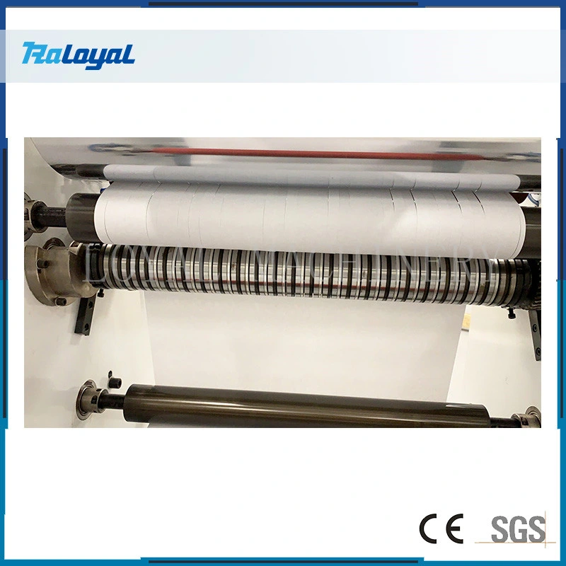 Customizable High Speed 300m/Min Double Winding Straw Paper Kraft Paper Roll Plastic Film Slitting Rewinding Machine