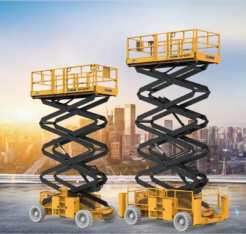 4m Electric Scissor Lifting Aerial Work Platform Xg1412HD