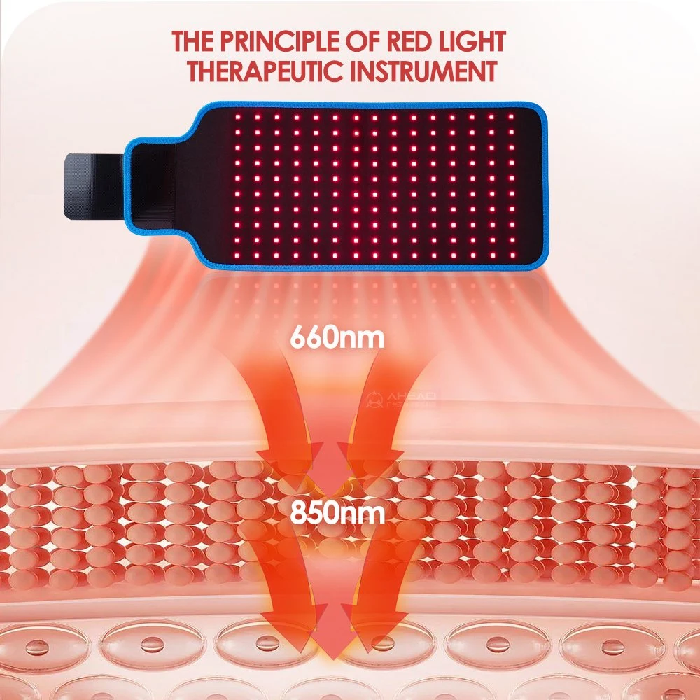 Health and Beauty Products Redlight Therapy Wrap 660nm 850nm Red Light and Infrared Therapy Slimming Belt for Decreases Pain