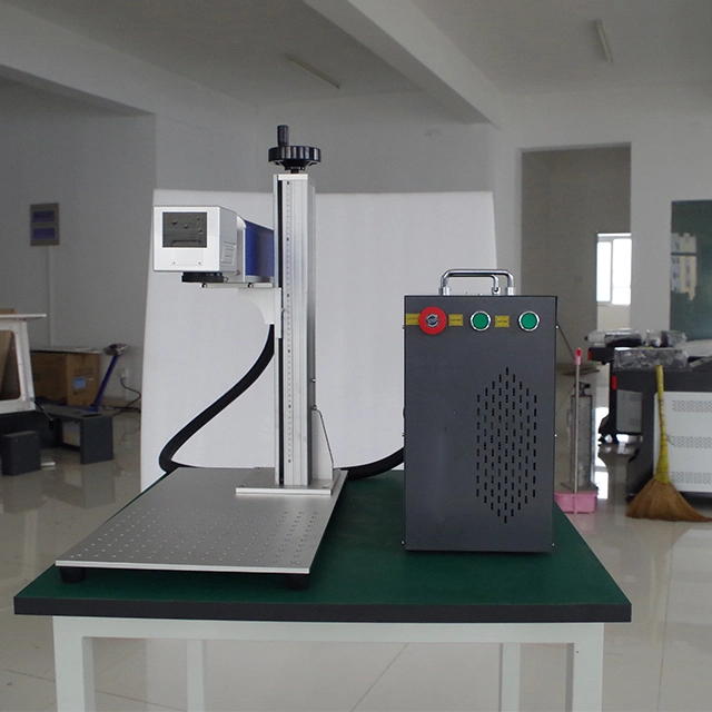 20W/30W/50W/70W/100W White/Black/Color Fiber Laser Marking Machine Price /Fiber Laser Engraver/Laser Marker on Metal