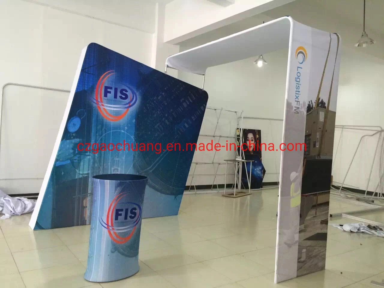 10'x20' Pop Ez Wave Fabric Exhibition Display Booth Stand