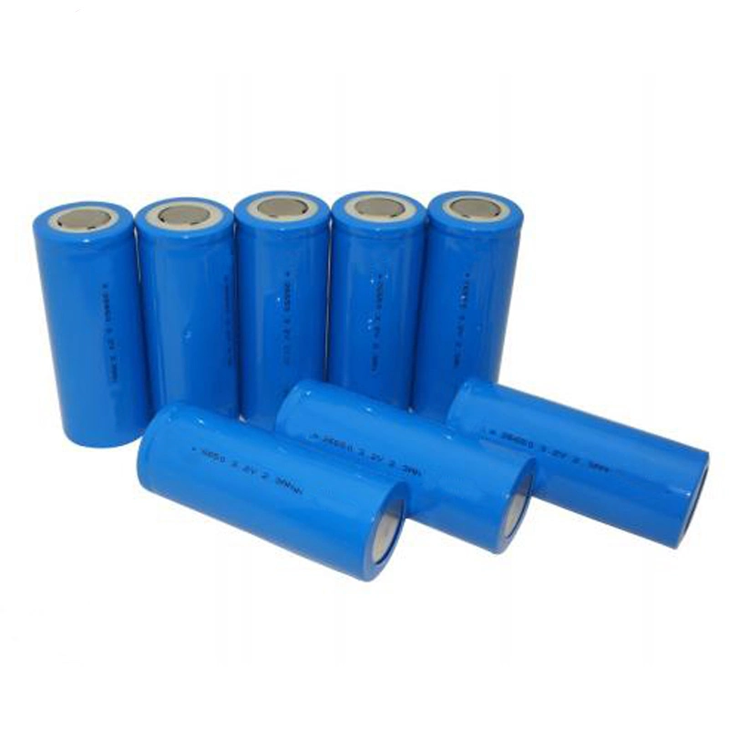 Rechargeable 26650 3.2V 3000mAh/3200mAh LiFePO4 Batteries for Power Supply