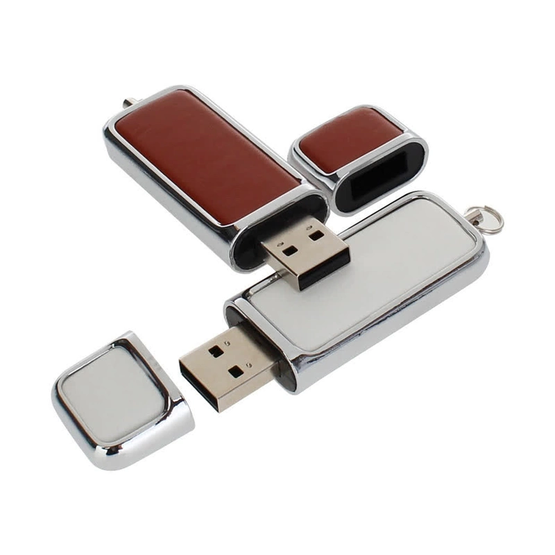 Grade a Chips Leather Flash Drive USB Stick USB Pendrive