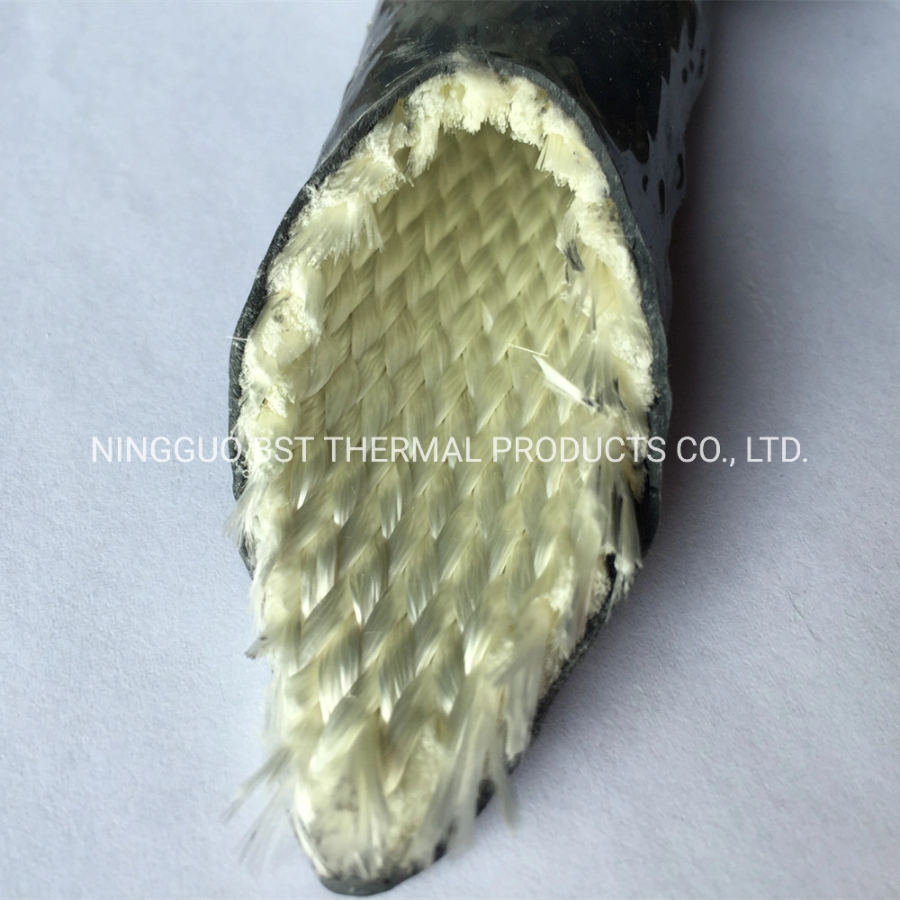 High Temperature Resistant Silicone Fiberglass hydraulic Hose Protector