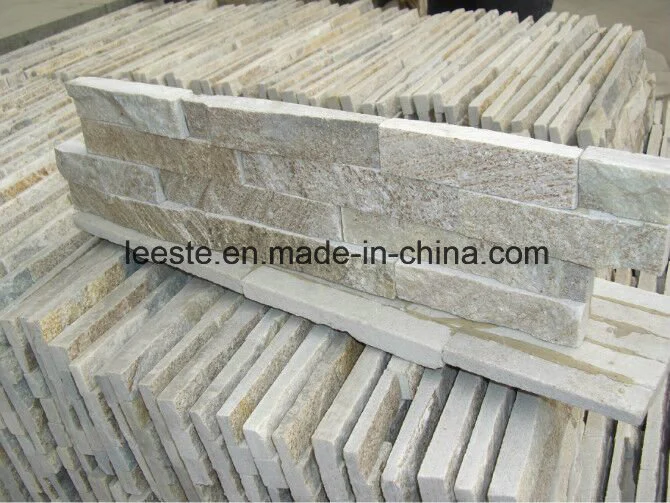 High quality/High cost performance  100% Natural Rusty Veneer Wall Tile Yellow Slate Culture Roofing Stone for Swimming Pool Coping/Pool Paving