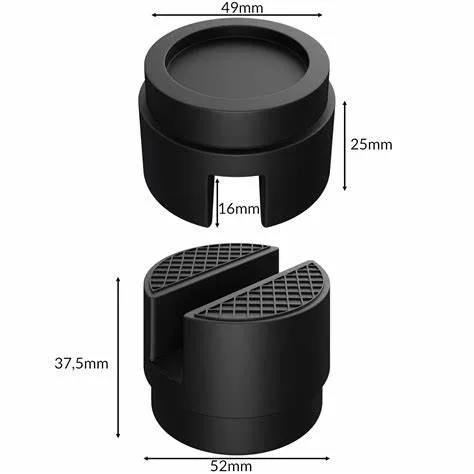 Almohadilla de levantamiento de coche universal es compatible con el bloque de caucho natural