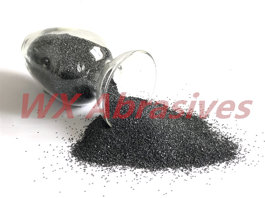 Les grains de carbure de silicium noir Emery de carbure de silicium en poudre