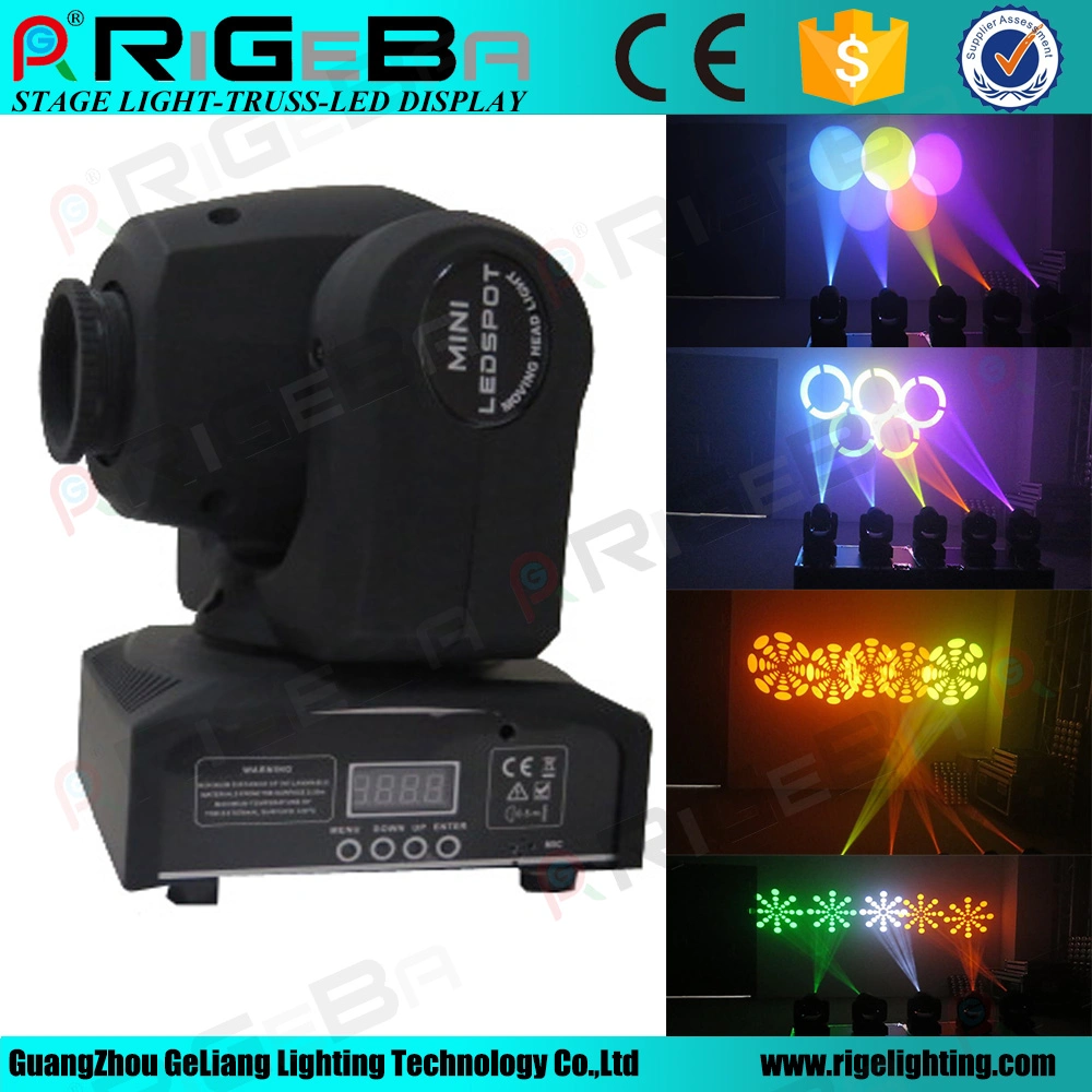 30W LED Beam and Spot Moving Head Light for Stage