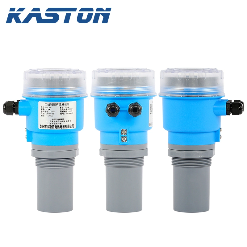 4-20mA Industrial Submersible Fuel Water Tank Liquid Ultrasonic Level Transmitters