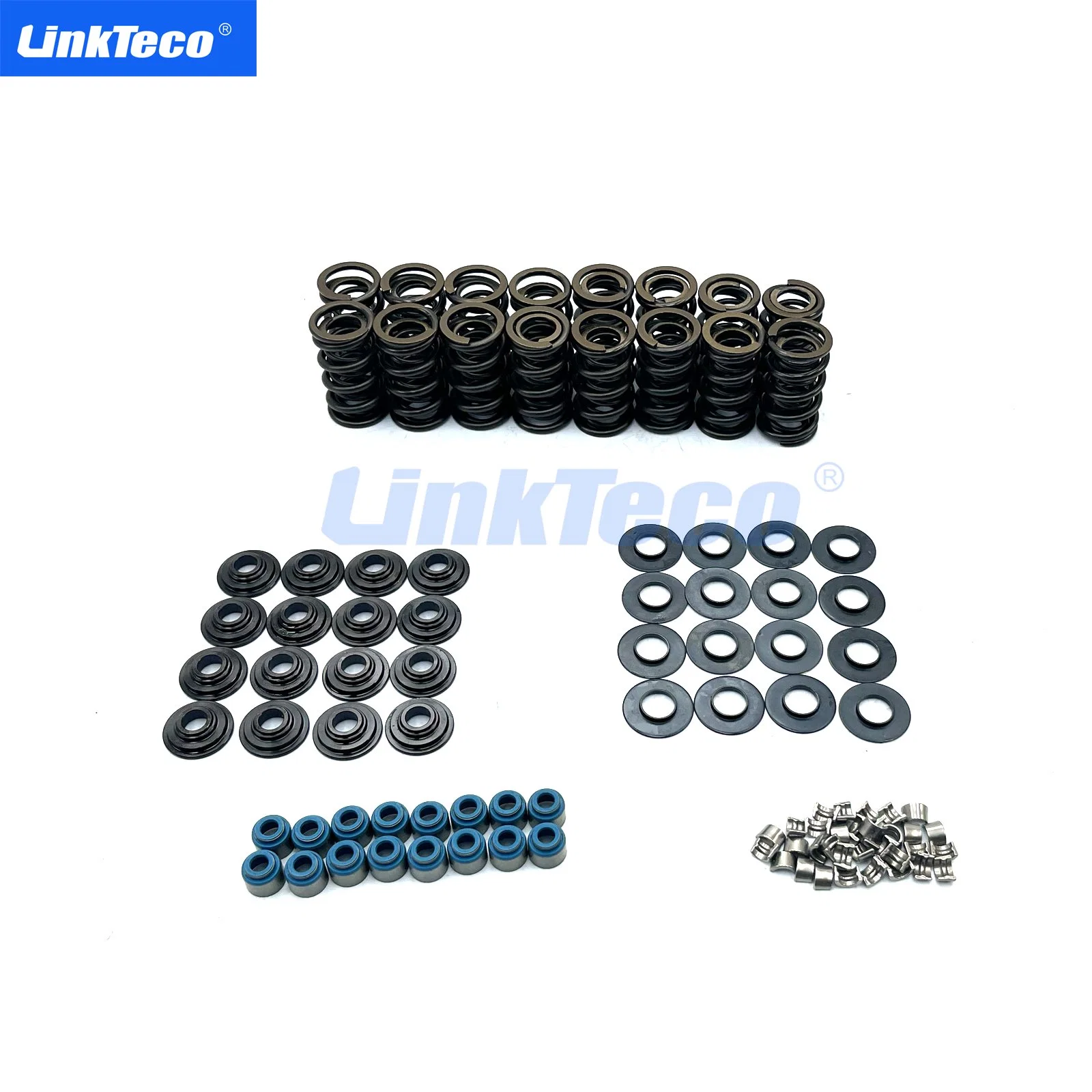 for Ls. 660" Dual Valve Spring Kit Steel Retainers 4.8 5.3 6.0 Ls1 Ls2 Ls3