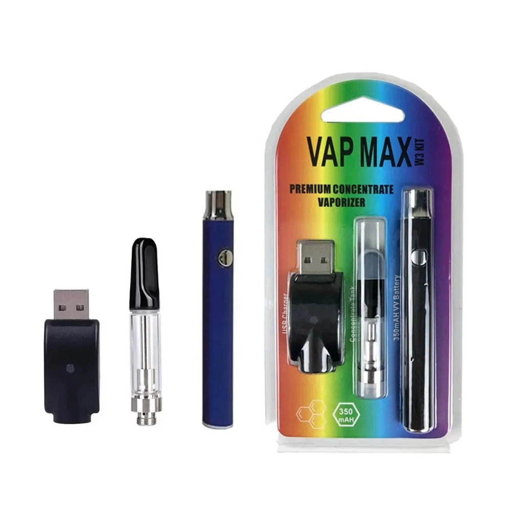 E-cigarrillo de voltaje variable de 510 Kits de vaporizadores de rosca Vape Pen